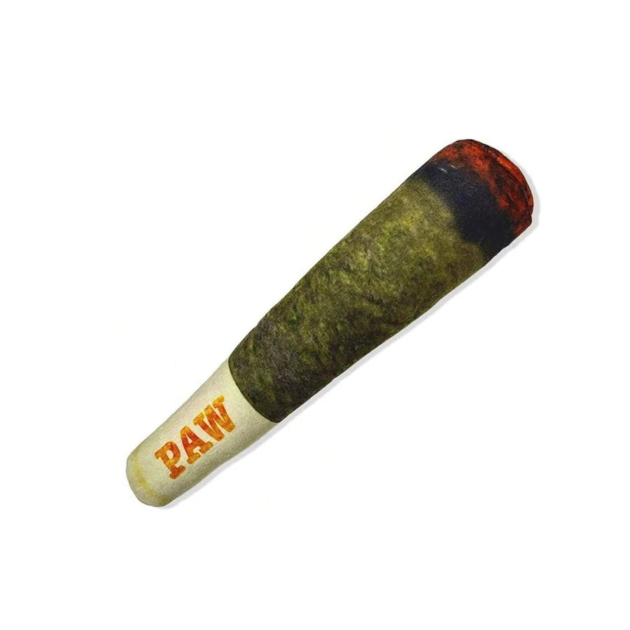 Cigar Plush Squeaky Chew Toy for Dogs