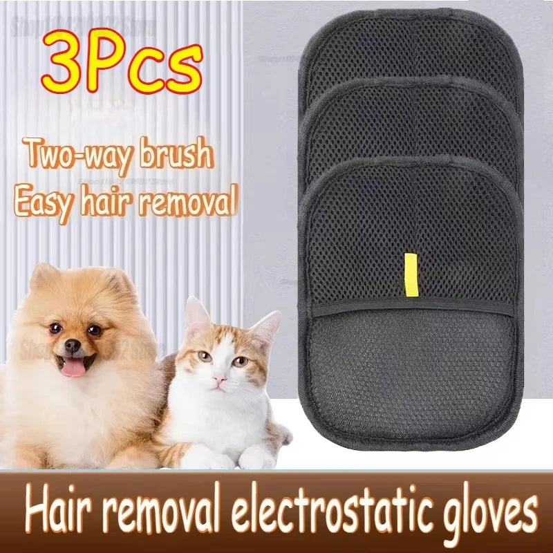 Static Dedusting Pet Hair Removal Brush