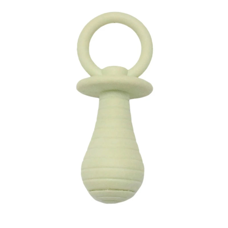 Rubber Pacifier Squeaky Toy for Puppies & Kittens