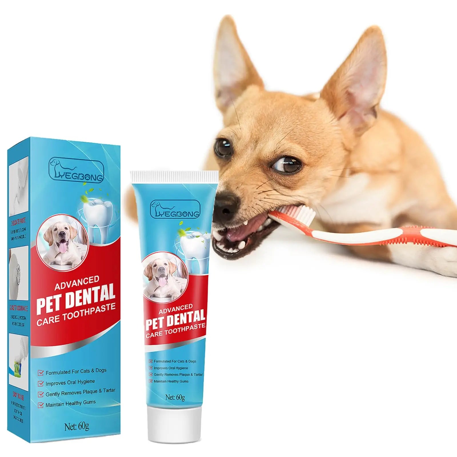 Edible Toothpaste for Dogs — Fresh Breath & Gum Health