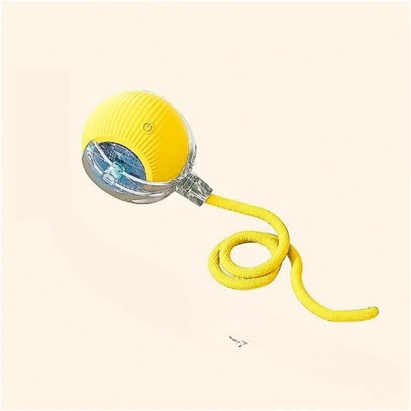 Self-Entertainment Rope Teaser Jumping Ball for Pets