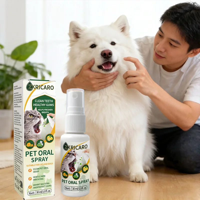 Natural No-Brush Pet Oral Care Spray