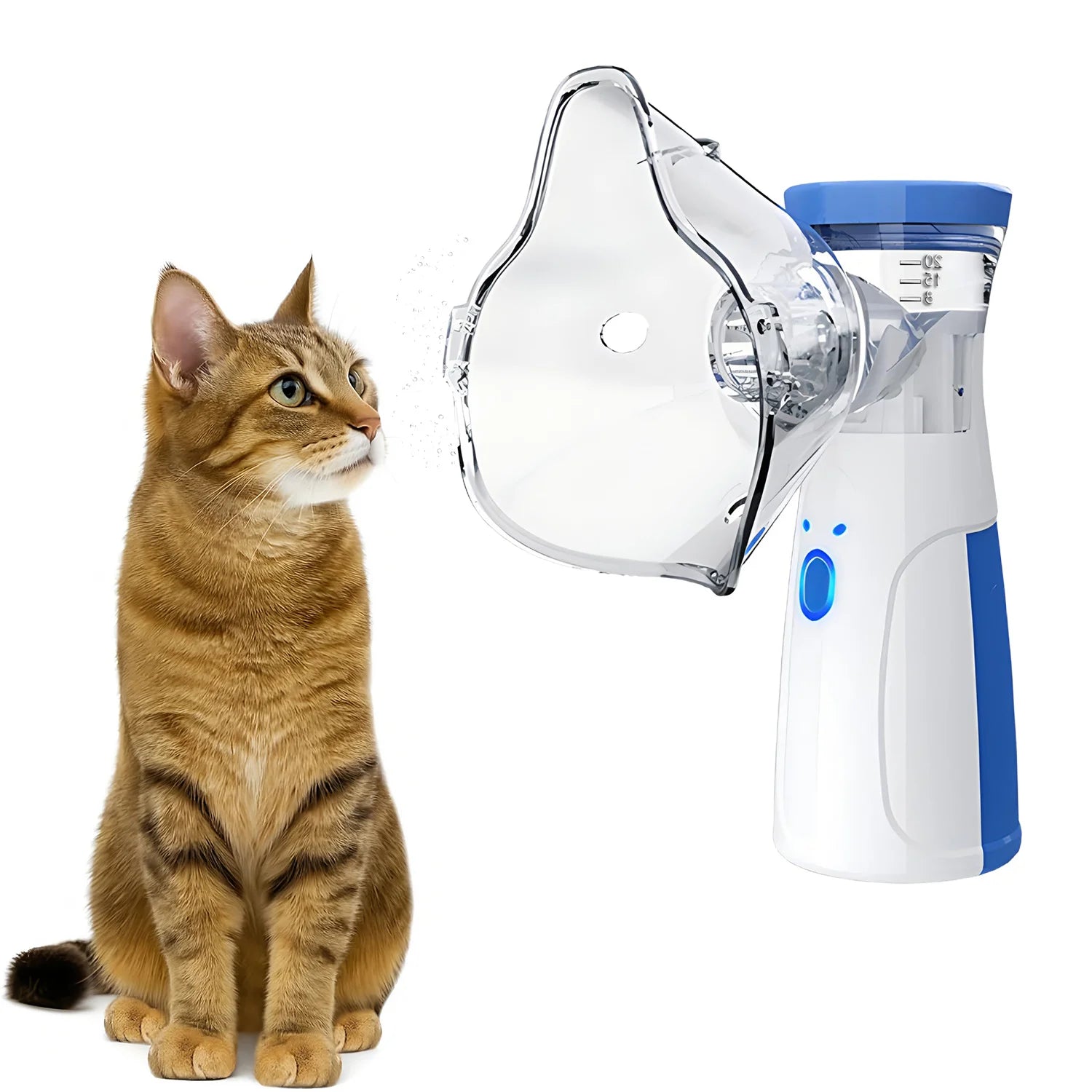 Handheld Pet Nebulizer for Respiratory Relief