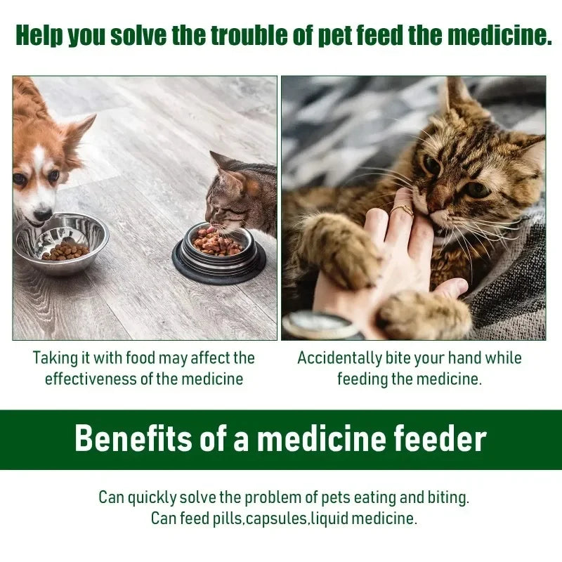 Pill Dispenser Feeding Stick for Cats & Dogs (2)