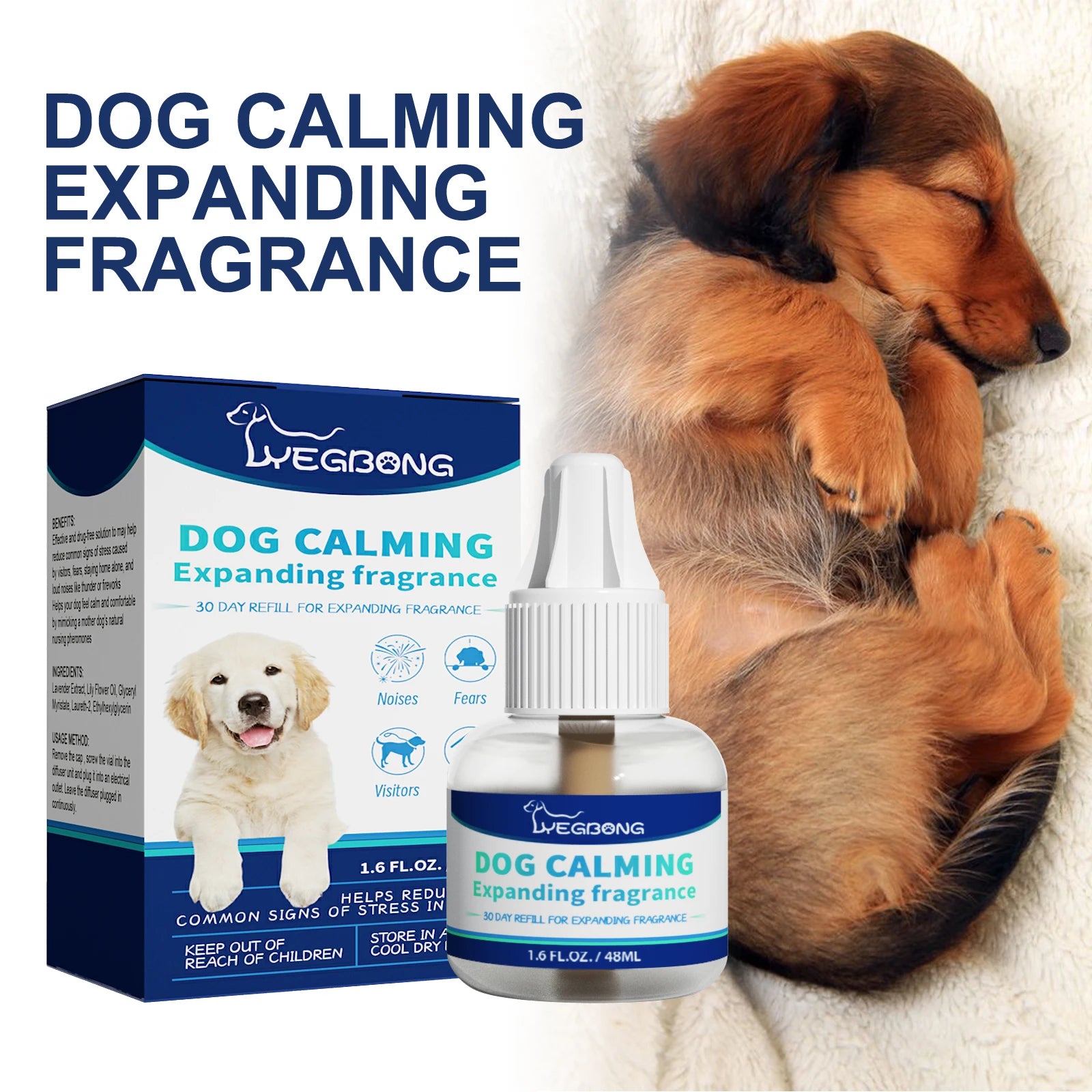 Calming & Anxiety Relief Liquid for Cats & Dogs