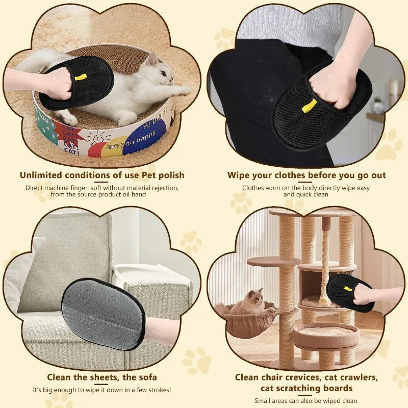 Static Dedusting Pet Hair Removal Brush