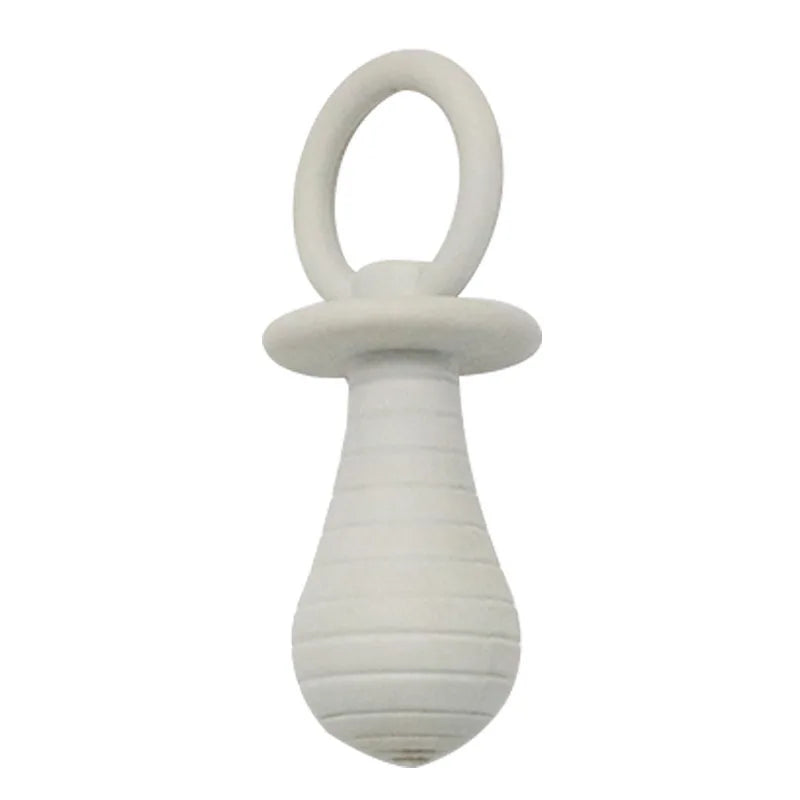 Rubber Pacifier Squeaky Toy for Puppies & Kittens