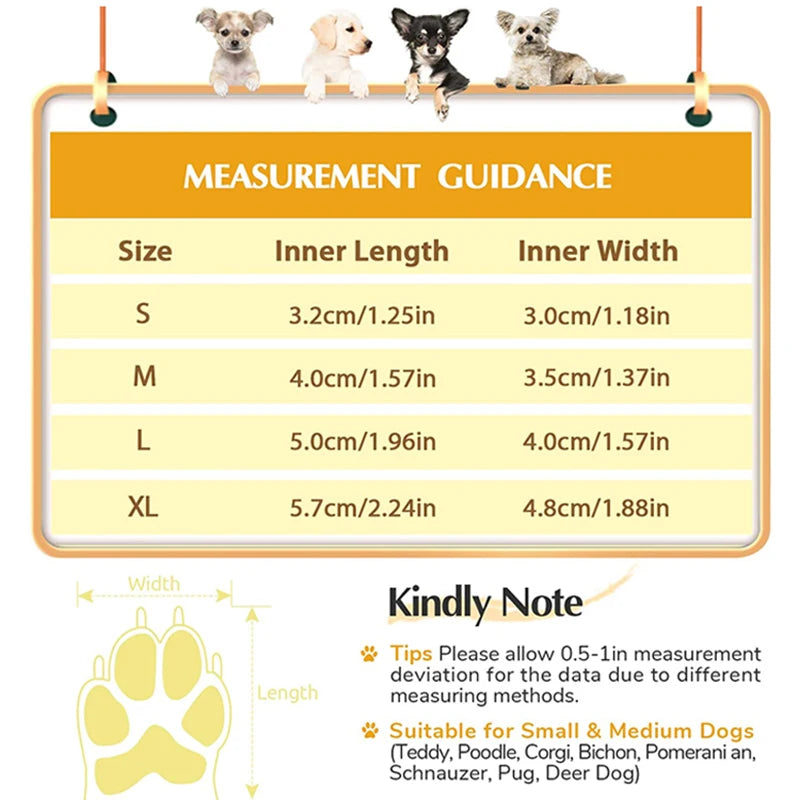 Breathable Waterproof Summer Shoes for Small & Medium Dogs