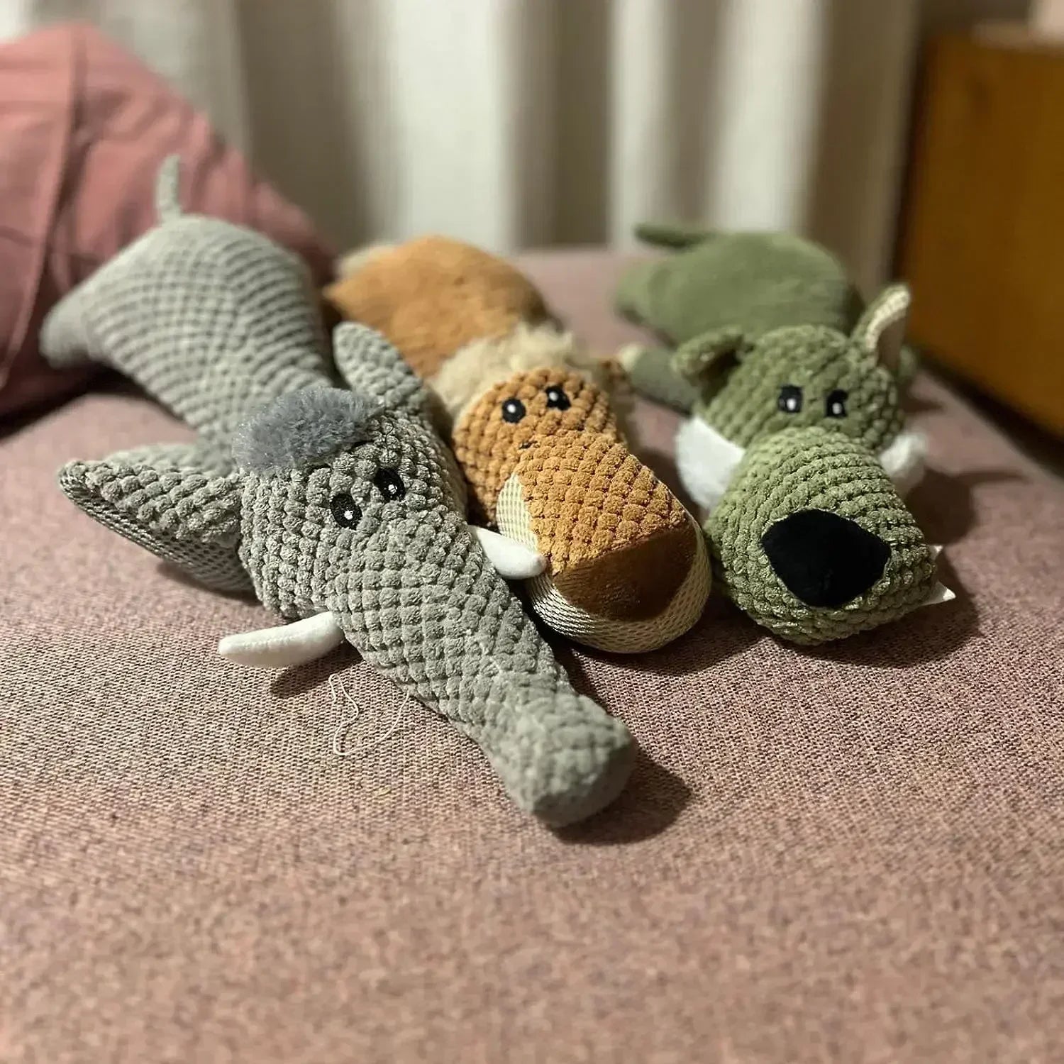 Plush Squeaky Stuffed Chew Toy for Dogs