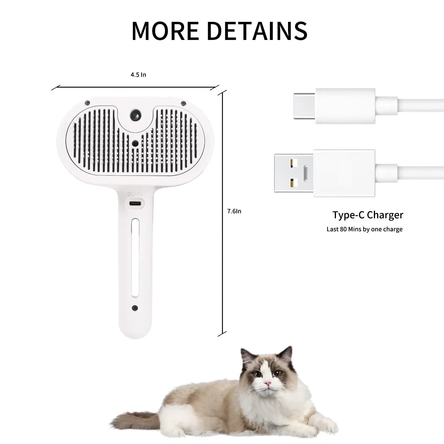 Steam Spray Grooming & Styling Tool for Pets