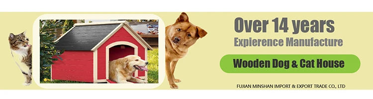 Large Wooden Outdoor Dog House