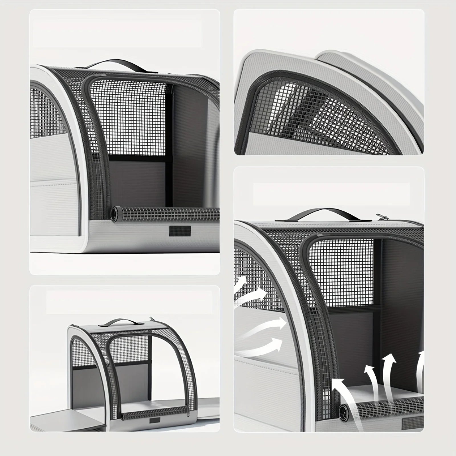 Portable Pet Car Seat for Dogs & Cats