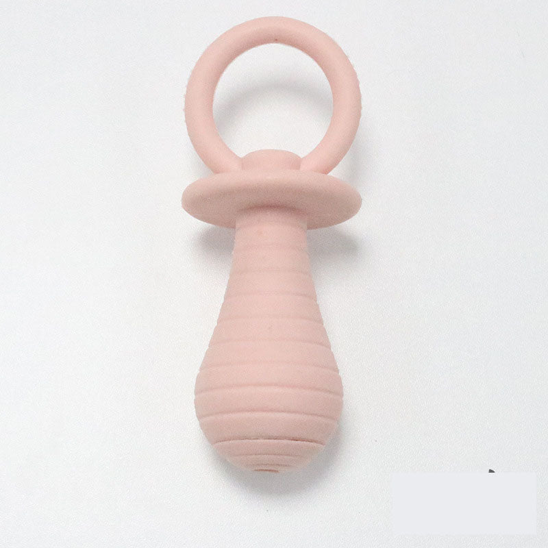 Rubber Pacifier Squeaky Toy for Puppies & Kittens