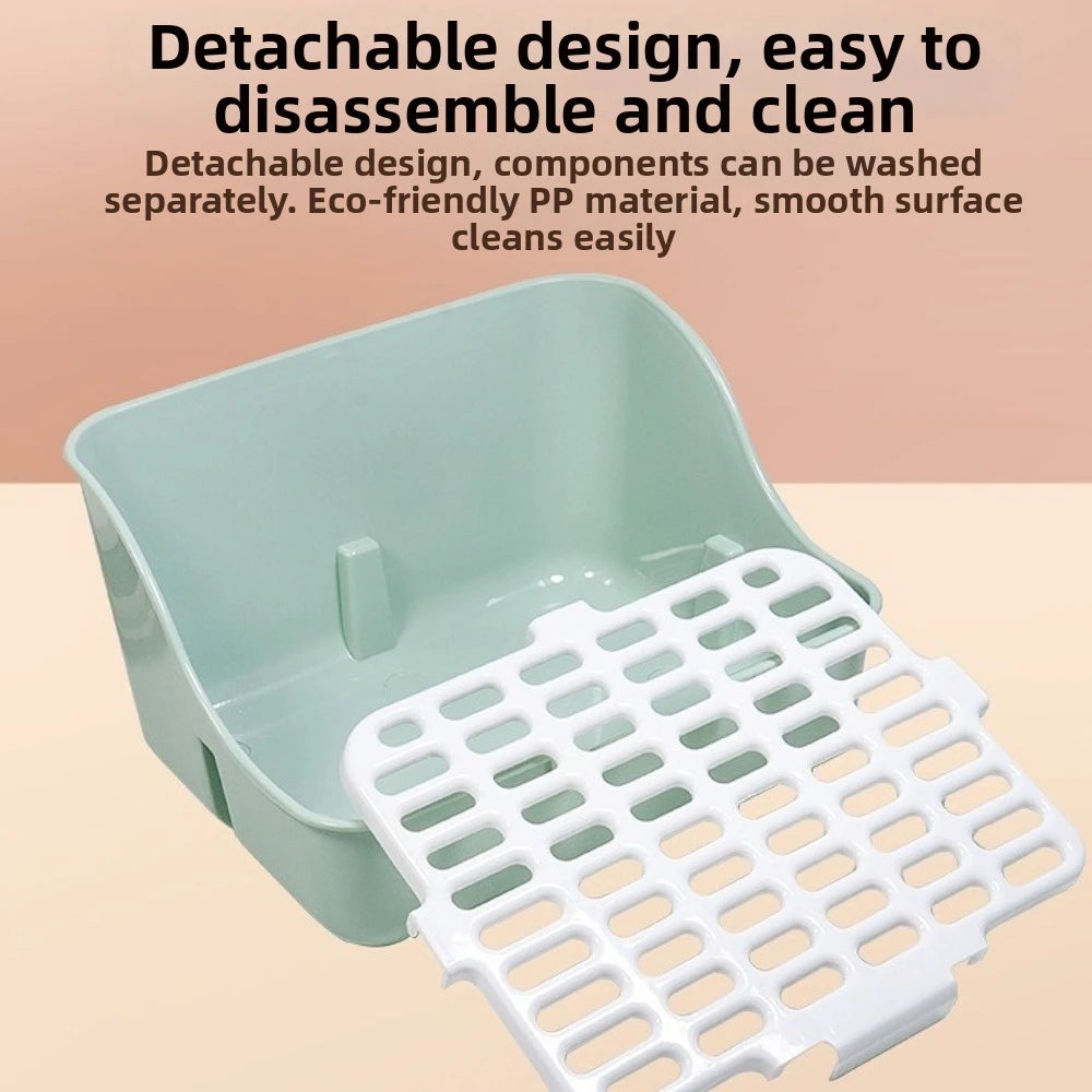 Splash-Proof Rabbit & Small Pet Litter Box