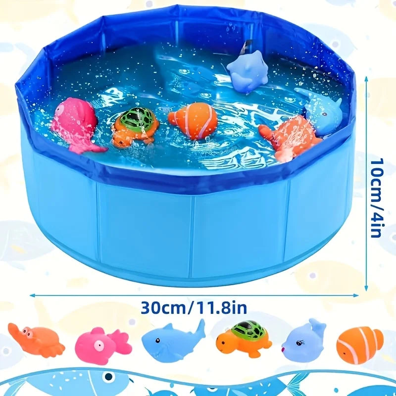 Outdoor Pet Splash Pool for Cats & Dogs