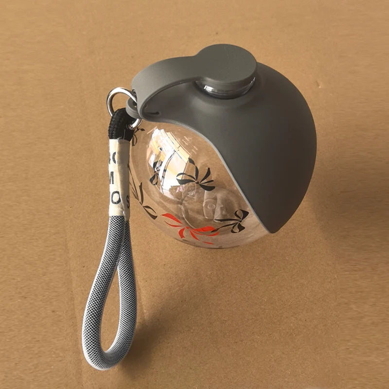 Spherical Foldable Outdoor Water Dispenser for Pets