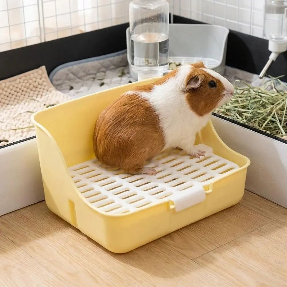 Splash-Proof Rabbit & Small Pet Litter Box