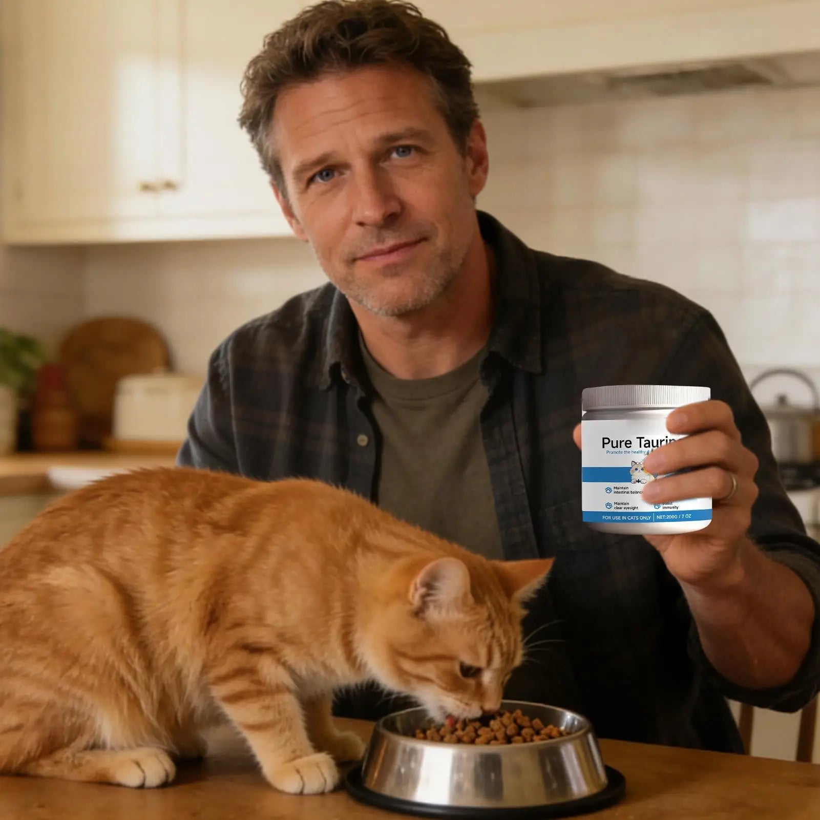 Taurine Powder for Cat Heart & Vision Health