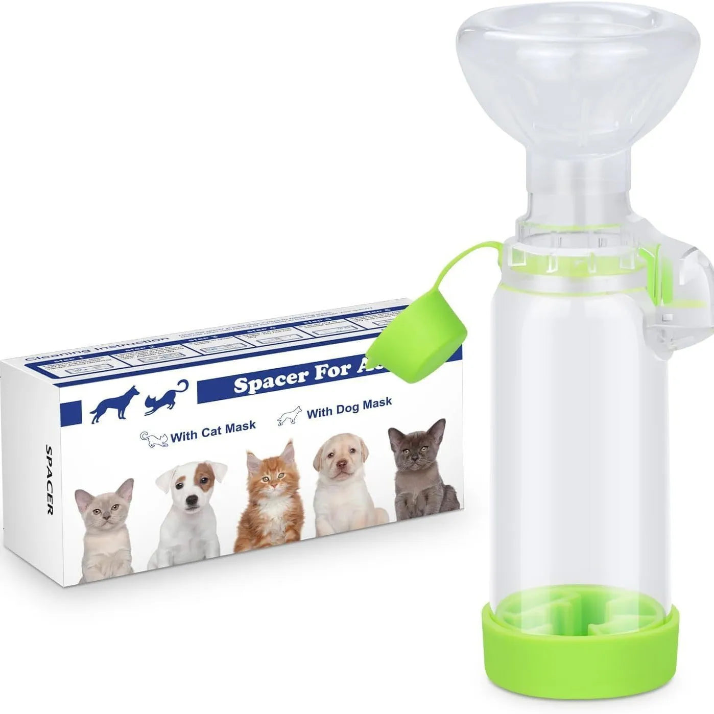 Handheld Pet Nebulizer with Breathing Indicator