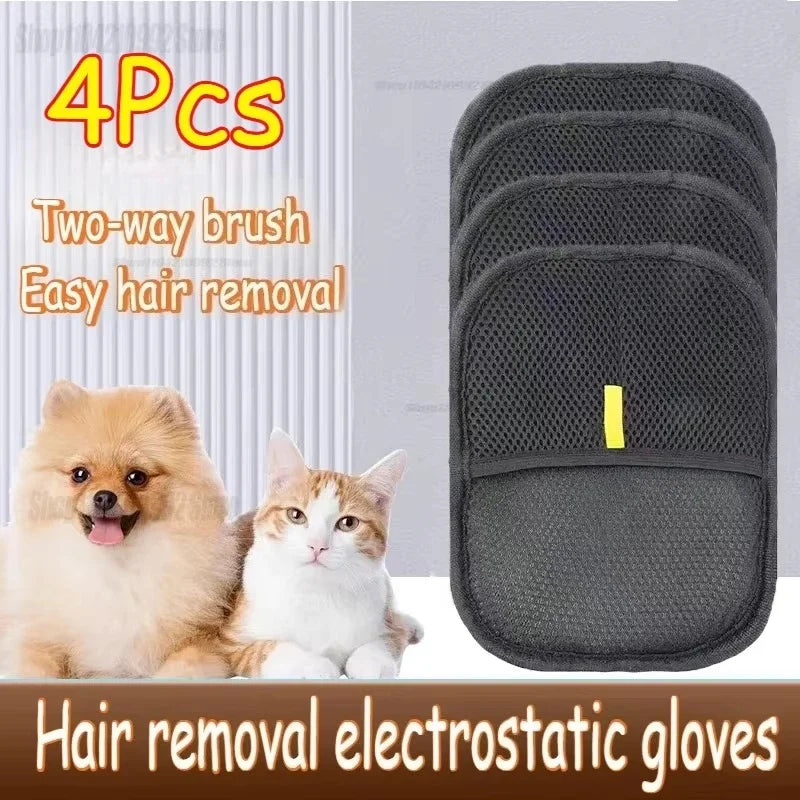 Static Dedusting Pet Hair Removal Brush