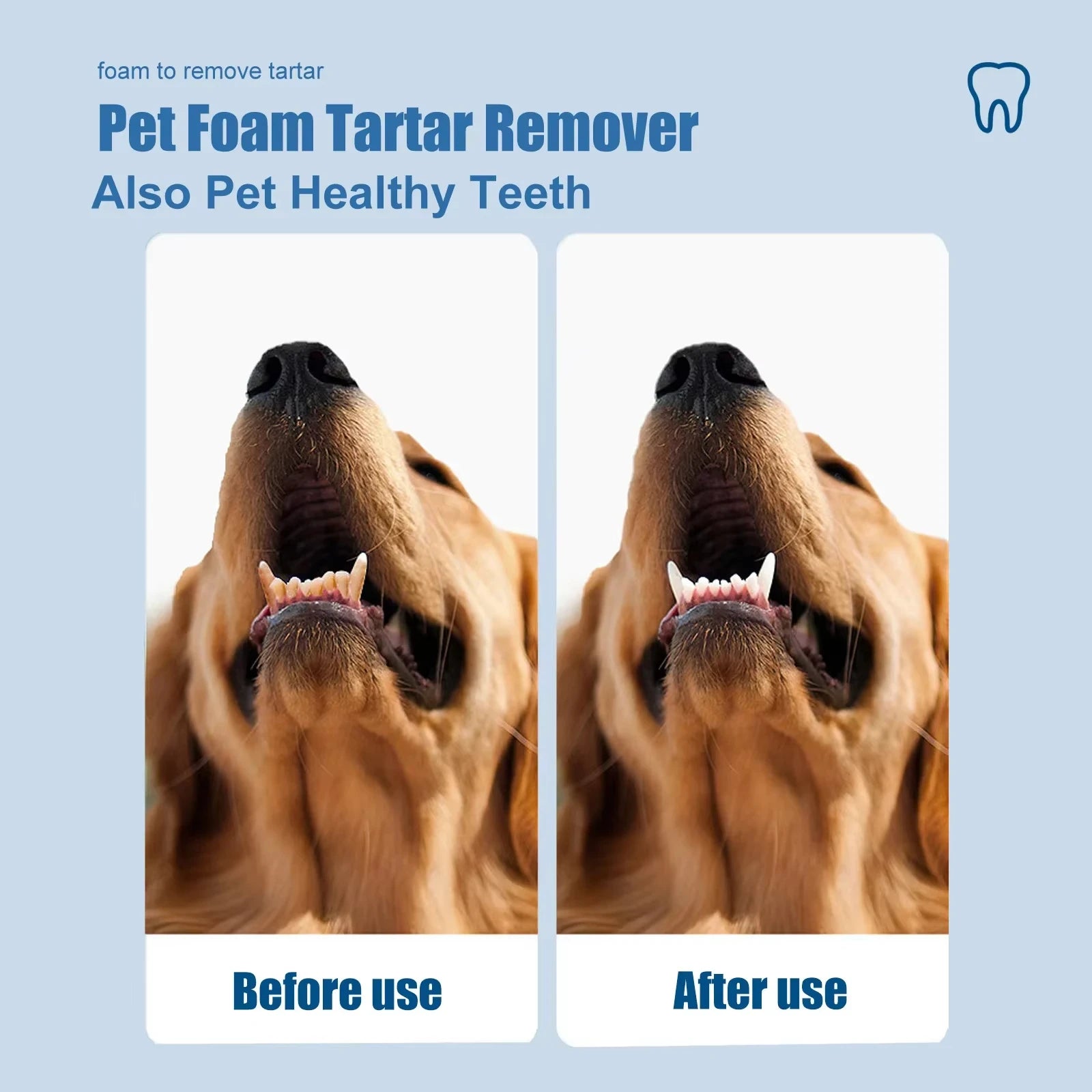 Dental Care Foam & Breath Freshener for Dogs