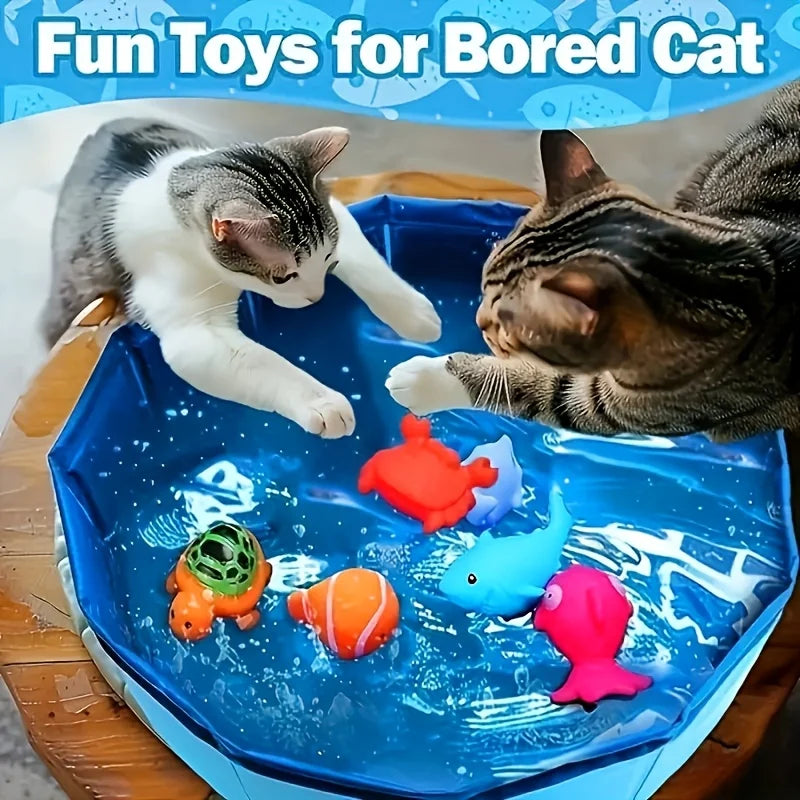 Outdoor Pet Splash Pool for Cats & Dogs