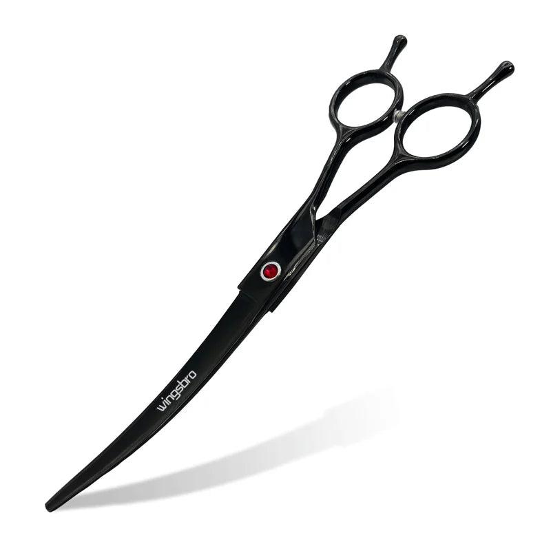 7-Inch Curved Grooming Scissors for Dogs