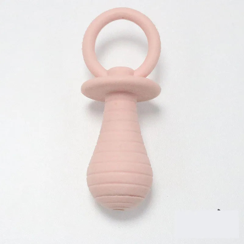 Rubber Pacifier Squeaky Toy for Puppies & Kittens