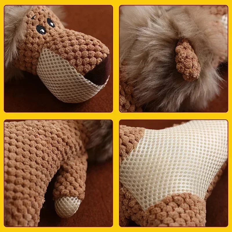 Plush Squeaky Stuffed Chew Toy for Dogs