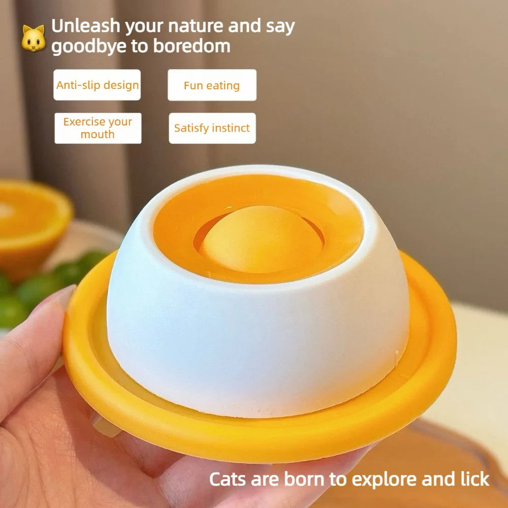 Lick Mat & Slow Feeder Bowl for Dogs & Cats