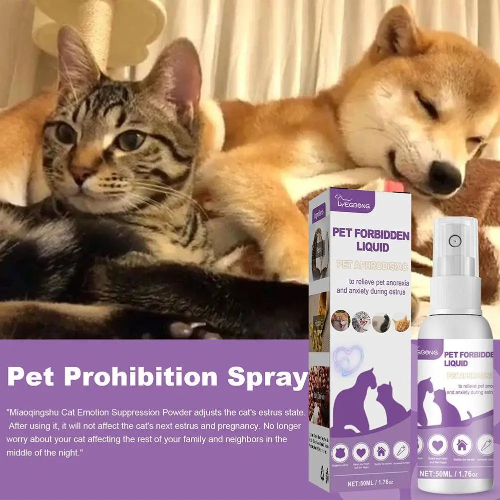 Pheromone Calming Spray for Cats & Dogs