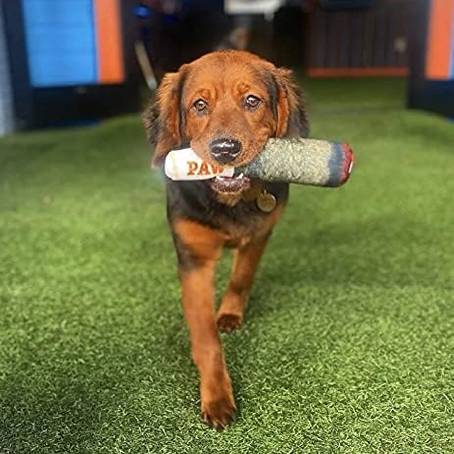 Cigar Plush Squeaky Chew Toy for Dogs