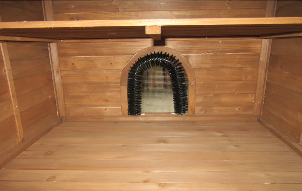 Luxury Wooden Cat Enclosure & Condo