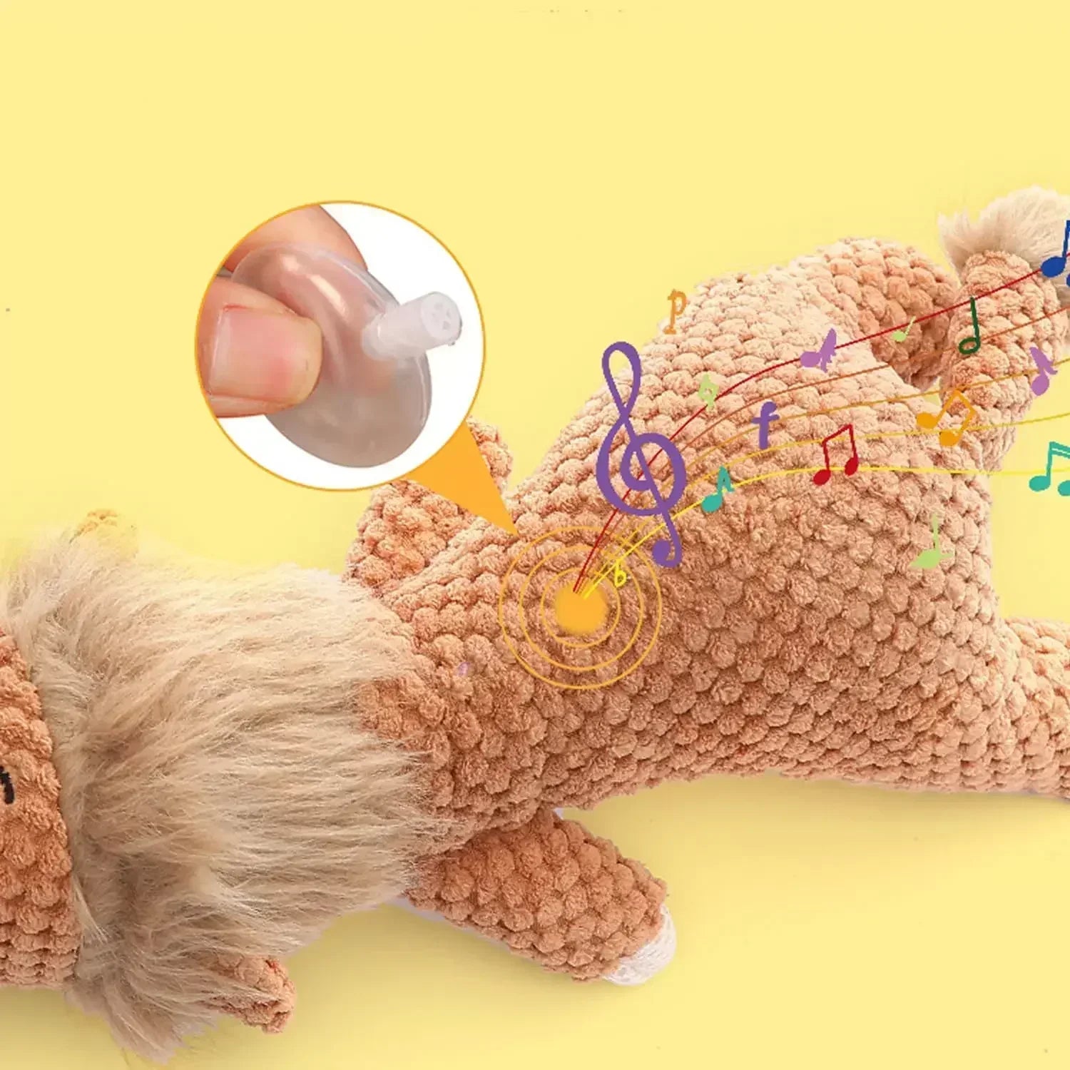 Plush Squeaky Stuffed Chew Toy for Dogs