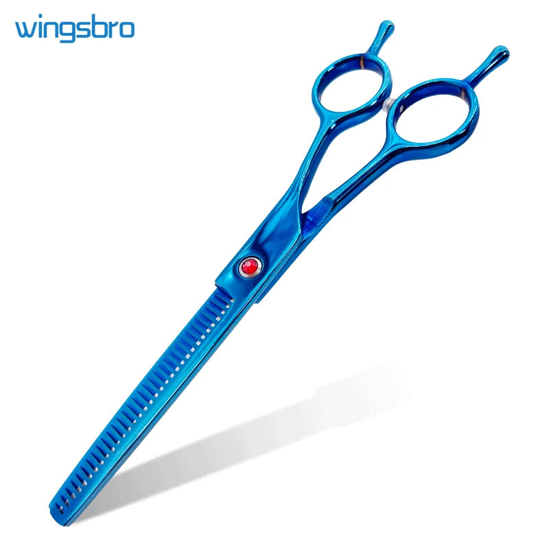 7-Inch Curved Grooming Scissors for Dogs
