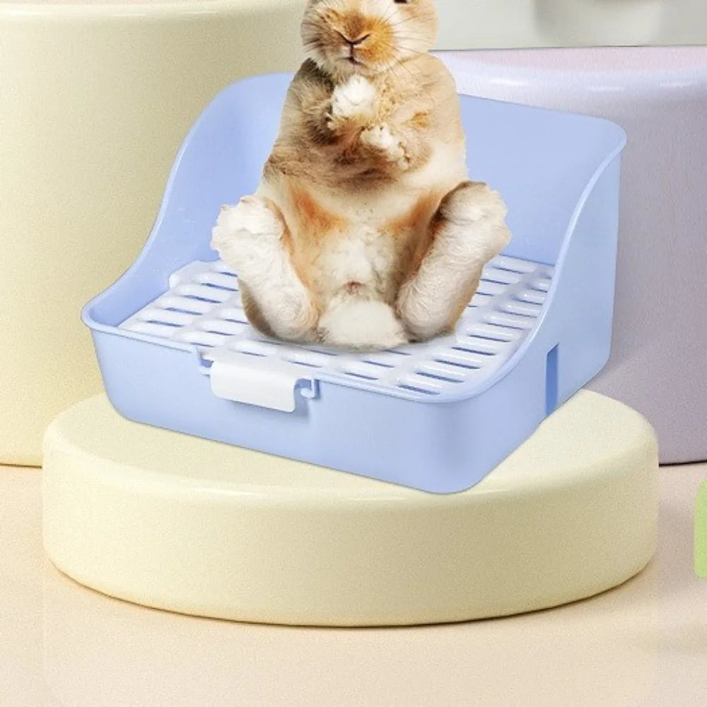 Splash-Proof Rabbit & Small Pet Litter Box