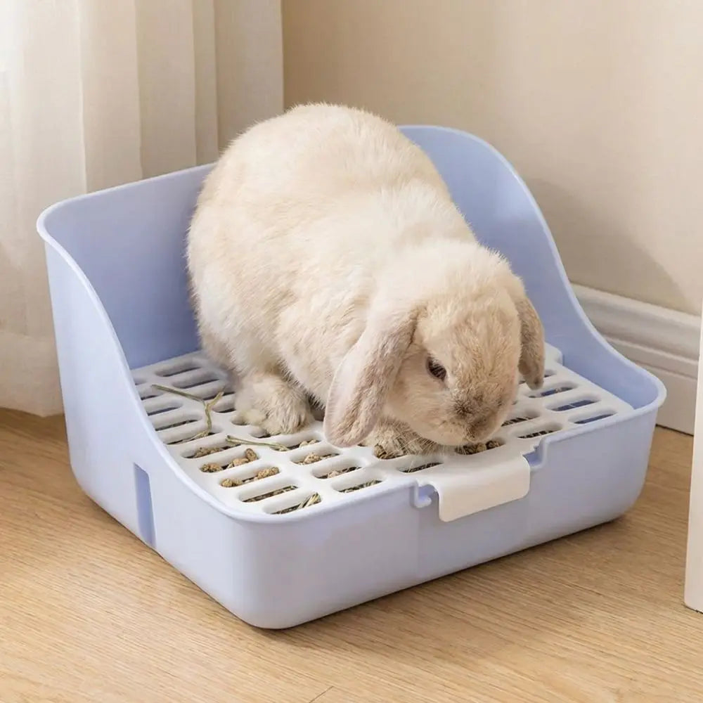 Splash-Proof Rabbit & Small Pet Litter Box