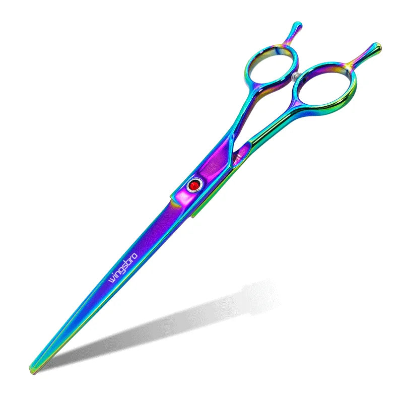 7-Inch Curved Grooming Scissors for Dogs
