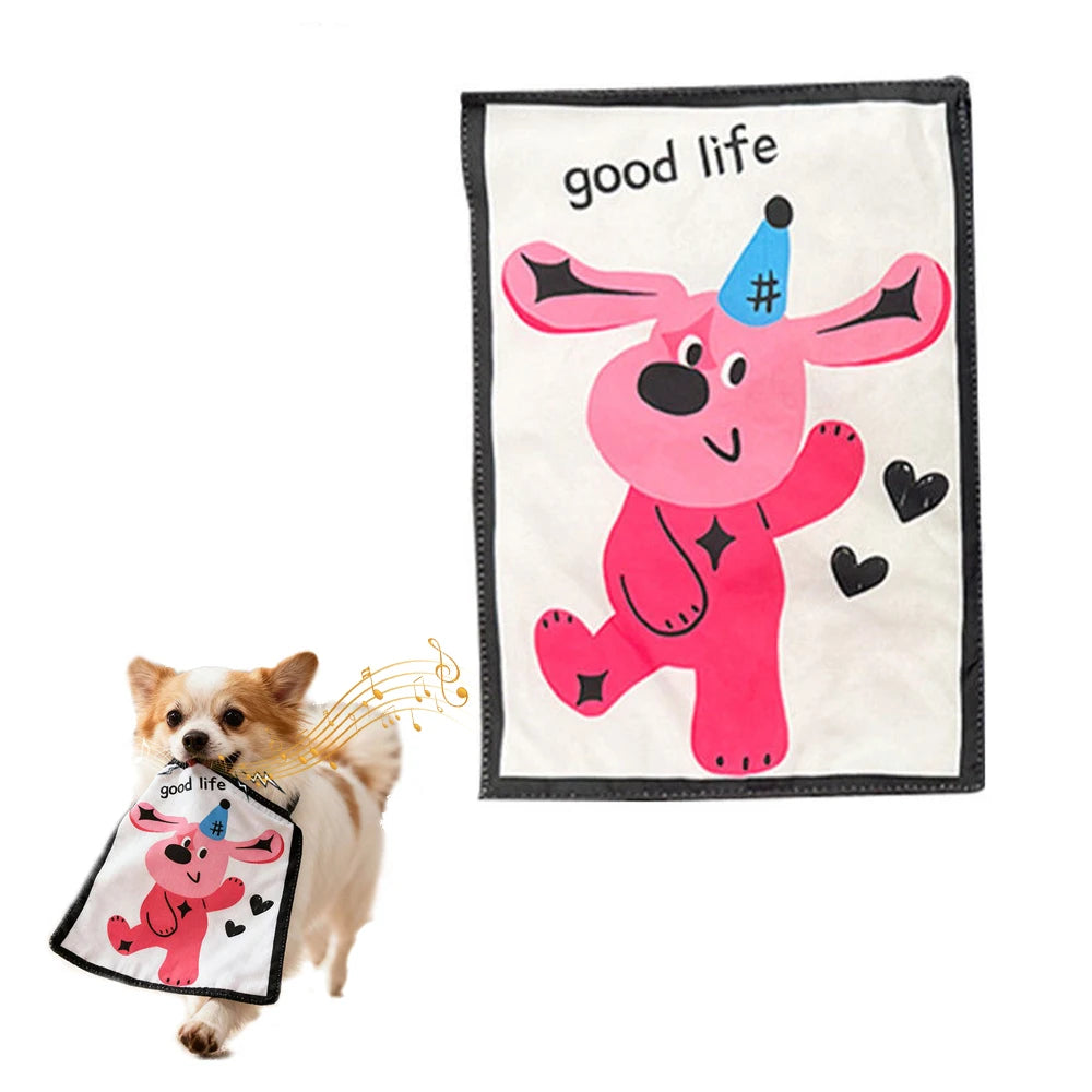 Crinkle Squeaky Boredom Buster Toy for Dogs