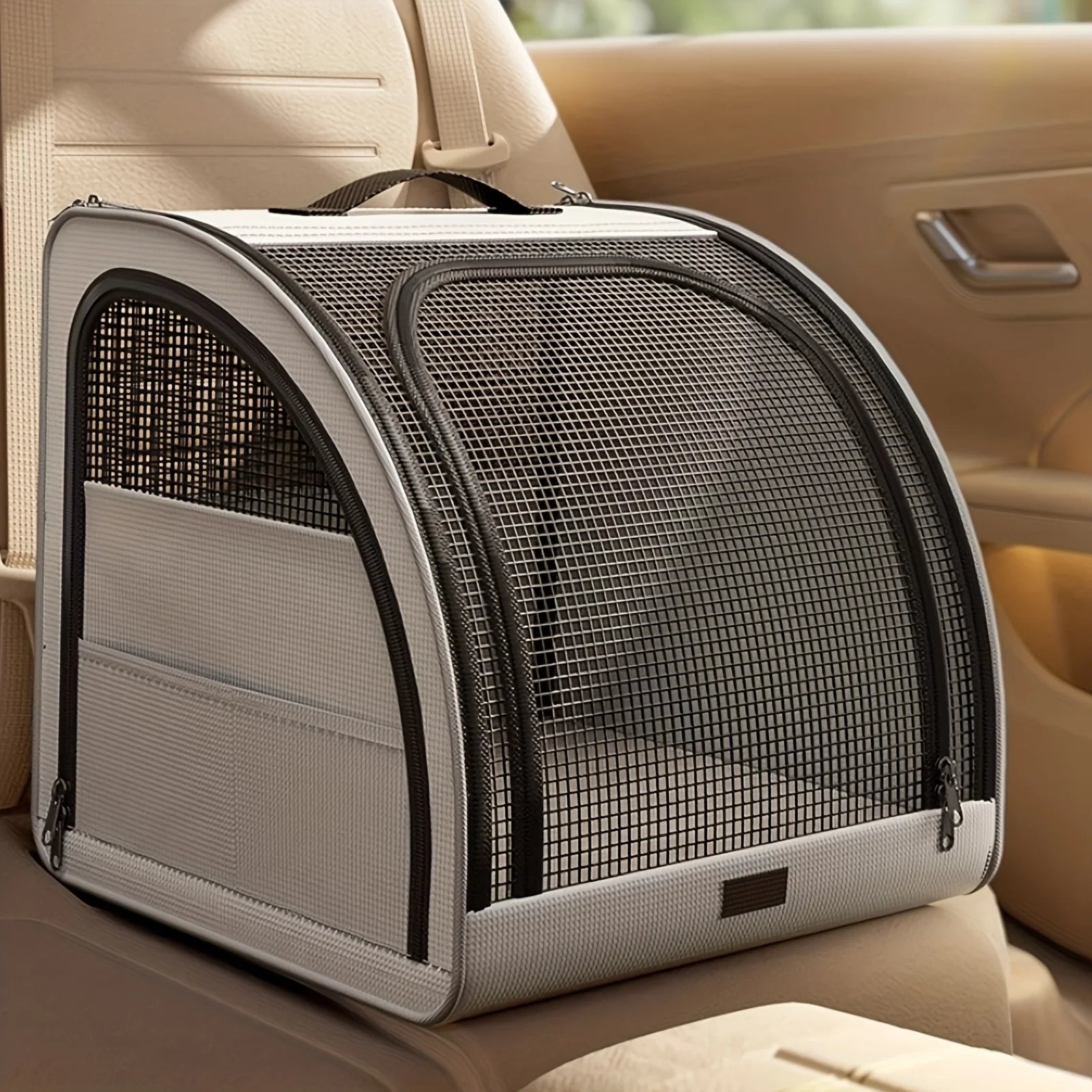 Portable Pet Car Seat for Dogs & Cats