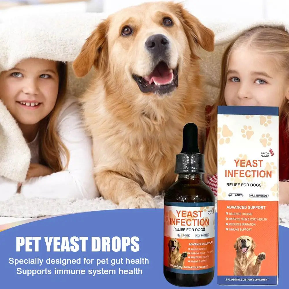 Yeast Probiotic Drops for Pet Gut Health