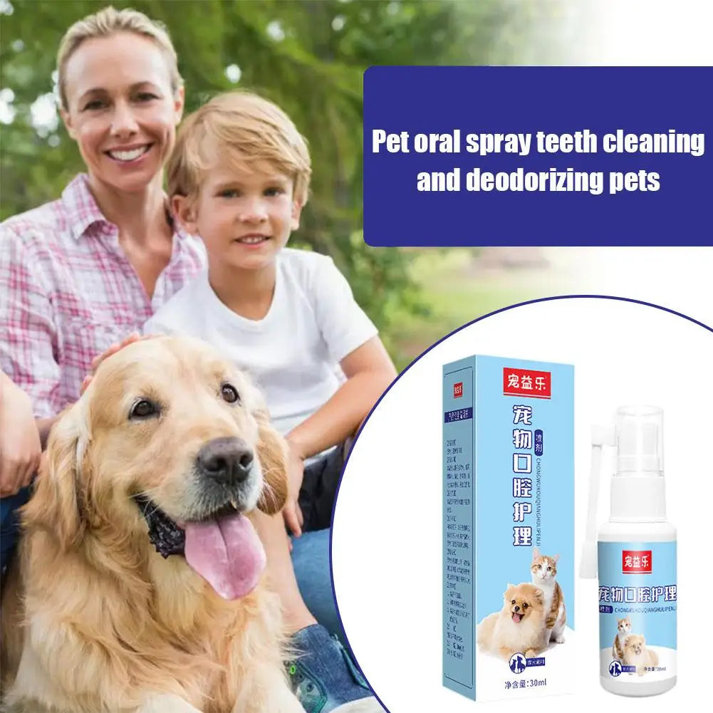 Pet Oral Spray for Tartar & Bad Breath Control