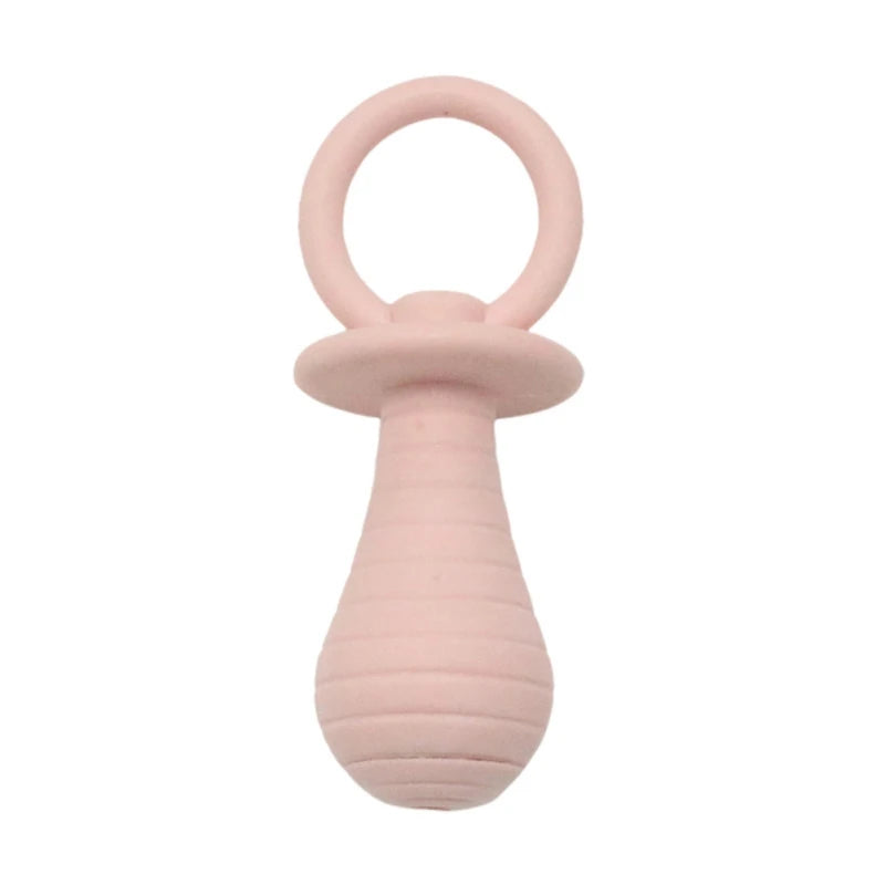 Rubber Pacifier Squeaky Toy for Puppies & Kittens