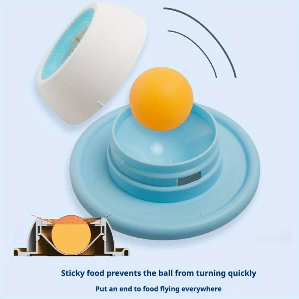 Lick Mat & Slow Feeder Bowl for Dogs & Cats
