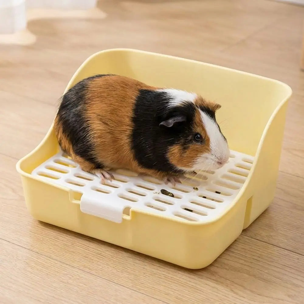 Splash-Proof Rabbit & Small Pet Litter Box