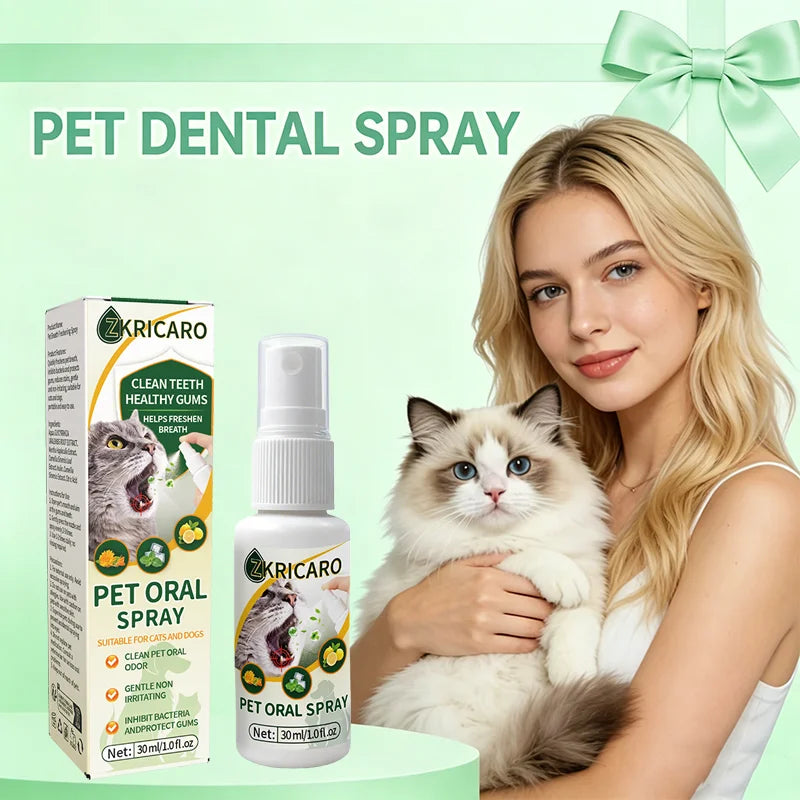 Natural No-Brush Pet Oral Care Spray
