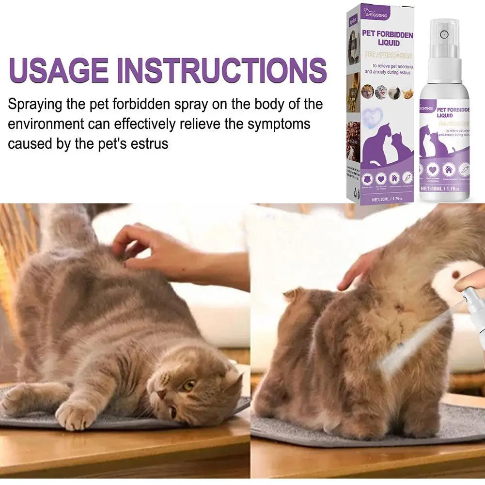 Pheromone Calming Spray for Cats & Dogs