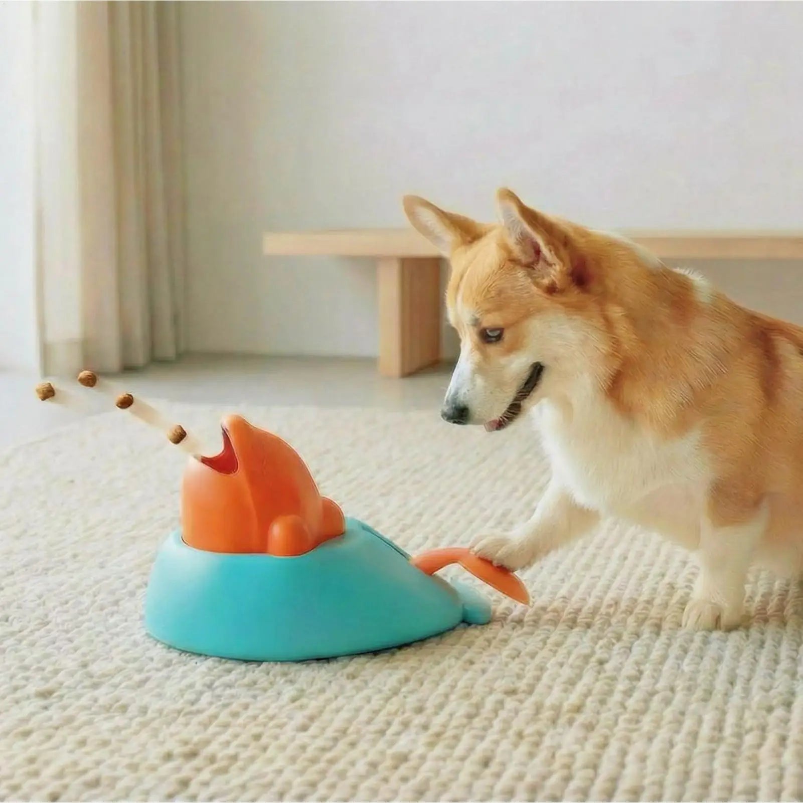 Interactive Treat Dispenser & Training Feeder for Pets