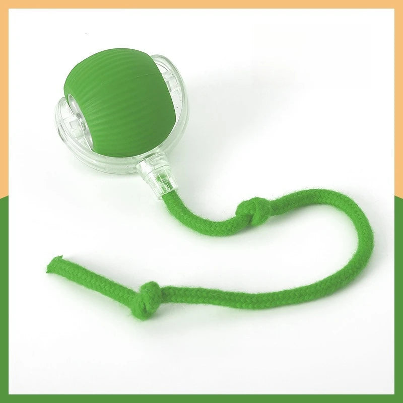 Self-Entertainment Rope Teaser Jumping Ball for Pets