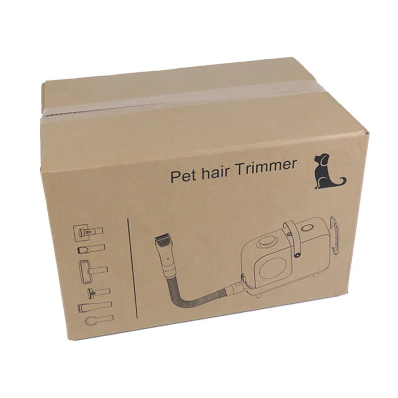 Professional 7-Piece Pet Grooming Clipper Kit